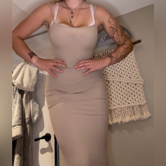 Long Slip Dress - Picture 2 of 7